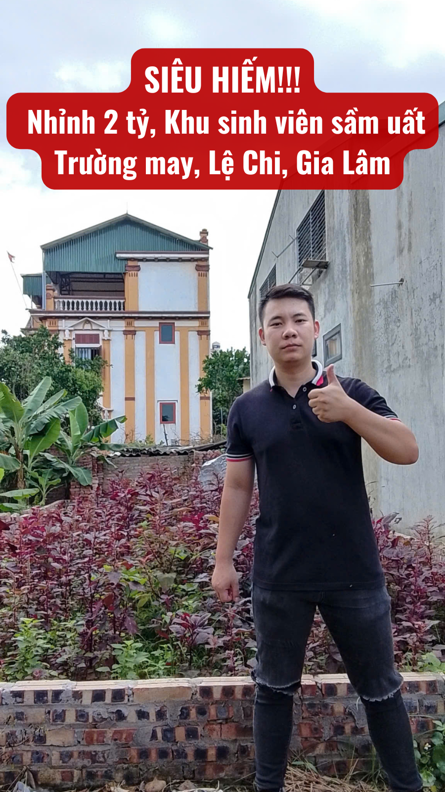 Bán đất vàng tại Trường May - Lệ Chi, sầm uất ngày đêm, ô tô đỗ cửa