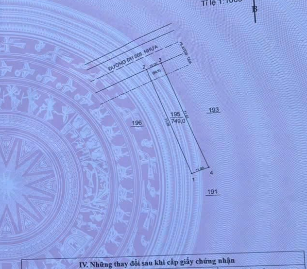 Bán đất thổ cư 753.6m² giá 1.18 tỷ tại Xã Phước Thành