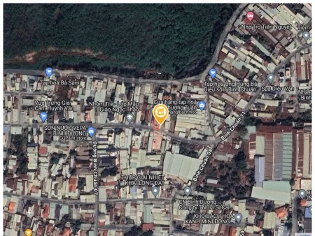 Bán đất 187m² full thổ cư ngang 6m giá 4.3 tỷ tại Phường Bình Chuẩn Thị xã Thuận An