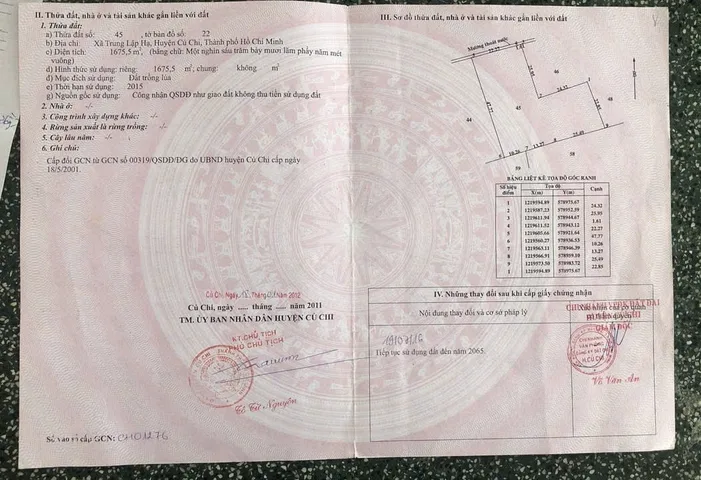 Bán đất xã Trung Lập Hạ