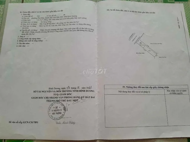 Bán lô đất t