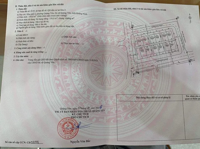 QH khu 2 Quảng Yên,  đất trung tâm chỉ 28tr/m2