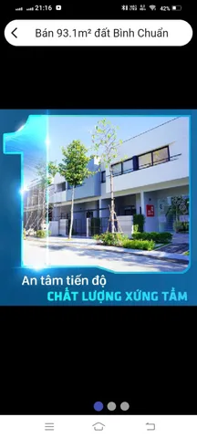 Bán nhà 93m² 3.5 tỷ tại Phường Bình Chuẩn Thị xã Thuận An