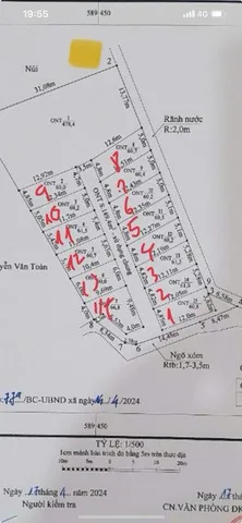 04.2026.Bán đất 60m² 300 triệu tại Xã Kỳ Sơn Huyện Thuỷ Nguyên. liên hệ 0362558882