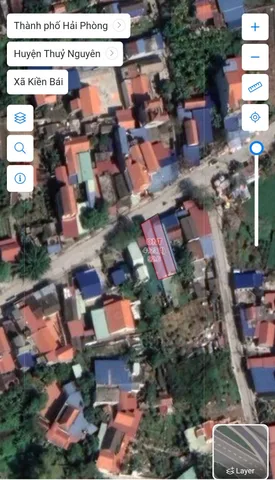 Bán đất 92m² ngang 4m giá 2.69 tỷ tại Xã Kiền Bái Huyện Thuỷ Nguyên. liên hệ 0362558882
