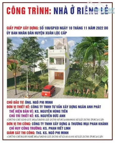 Nhà 1T2L cao cấp mặt tiền kinh doanh Khu Sinh thái Chứa Chan phường Xuân Lộc TP Đồng Nai