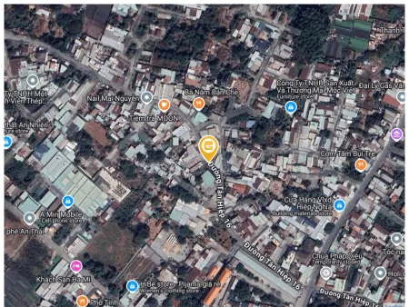 3.48 tỷ, nhà mặt tiền Tân Hiệp 16, 55m2