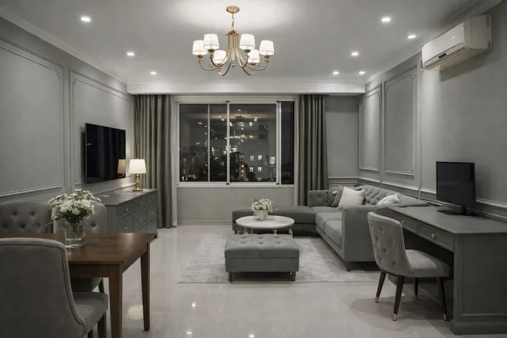 Bán căn hộ Mỹ Khang 3PN 124m2 Phú Mỹ Hưng Q7, nhà trống, giá 9.2 tỷ - sổ hồng