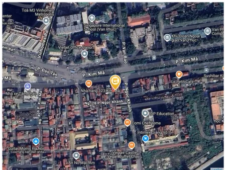 Bán nhà 80m² 54 tỷ tại MP Kim Mã Phường Ngọc Khánh Quận Ba Đình (LH: zalo 0862299066)