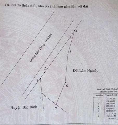 Bán đất 4714m² ngang 134m giá 6.13 tỷ tại Xã Hòa Phú Huyện Tuy Phong
