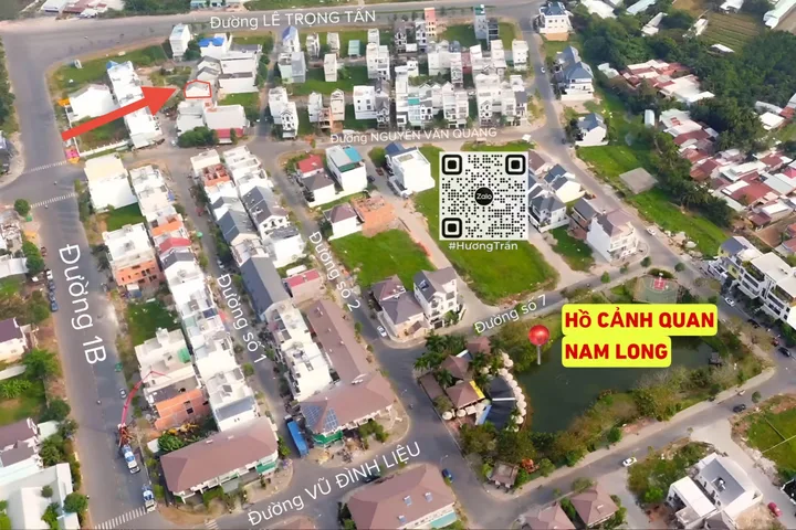 BÁN NHÀ 3 TẦNG NGAY ĐỐI DIỆN CÔNG VIÊN NAM LONG, MẶT TIỀN ĐƯỜNG SỐ 1, KDC NAM LONG 1