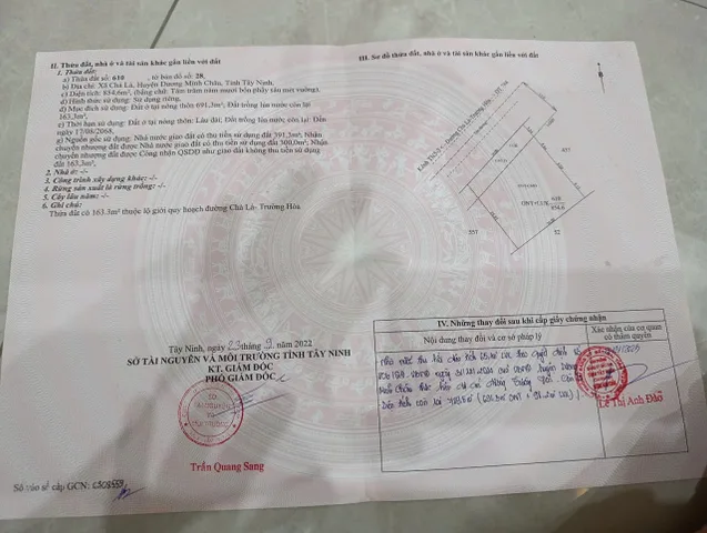BDS Dòng Tiền 16tr/ tháng  !!!!!! ngang 30mx25m giá 7.5 tỷ tại Xã Chà Là Huyện Dương Minh Châu