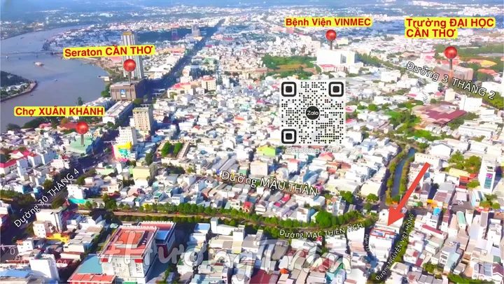 BÁN NHÀ 2 TẦNG, 2 MẶT TIỀN (trước sau) ĐƯỜNG MẠC THIÊN TÍCH và NGUYÊN VIỆT HỒNG