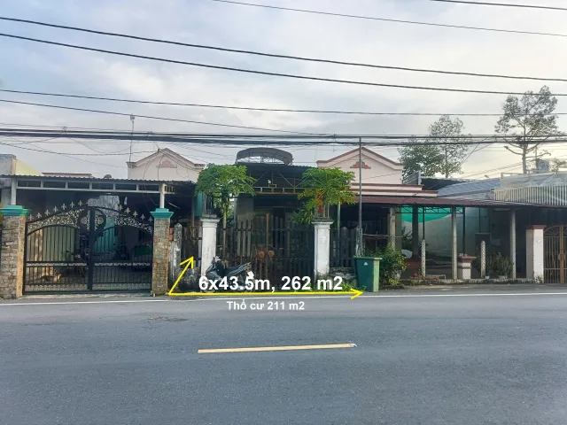 (Đã Bán) Bán nhà mặt tiền Tỉnh Lộ 7, xã Thái Mỹ Củ Chi, 6x43.5m, 262m2, KV đông dân, tiện kinh doanh mua bán