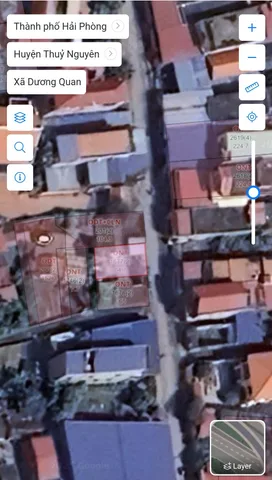 Bán đất 64,7m² giá 3.58 tỷ tại Xã Dương Quan Huyện Thuỷ Nguyên. mặt đường thôn 6m . liên hệ 0362558882