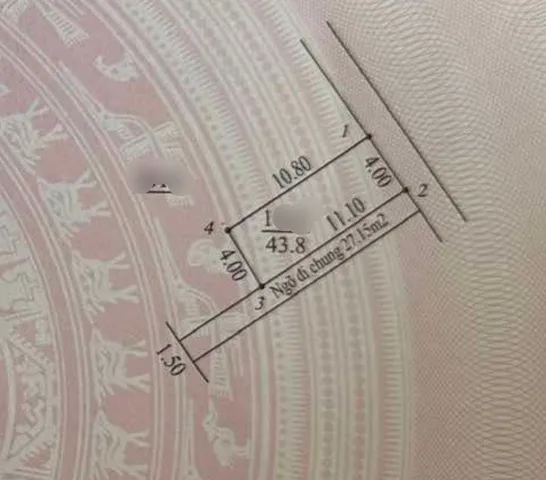 Lô góc 44m2 Kim Chung Ô tô đỗ chỉ nhỉnh 4 tỷ xíu