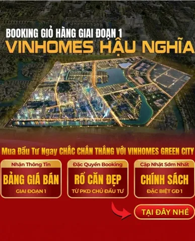 NHẬN BOOKING DỰ ÁN VINHOMES HẬU NGHĨA ANH CHỊ QUAN TÂM GỌI CHO EM Ạ