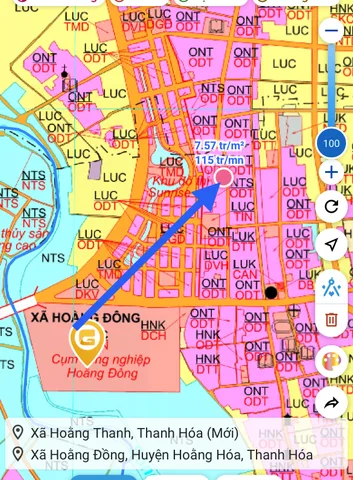 Bán đất lô 2 Tỉnh lộ 510b Hoằng Đông Hoằng hoá