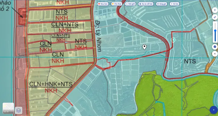 Bán đất 233500m² 19 tỷ tại Xã Lý Nhơn Huyện Cần Giờ