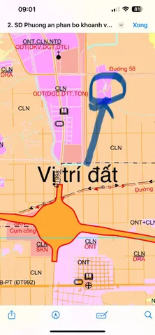 Bán đất sào Huyện Xuyên Mộc sẵn thổ cư mặt tiền nhựa