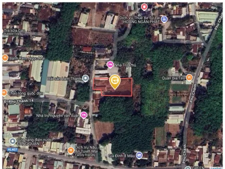 Bán đất 2679.6m² giá 25 tỷ tại Xã Phú Chánh Thị xã Tân Uyên