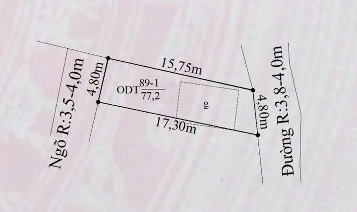 Bán đất 77m² ngang 4,8m đường nhựa 5m giá 1.82 tỷ tại Lâm Động Thuỷ Nguyên. liên hệ 0362558882
