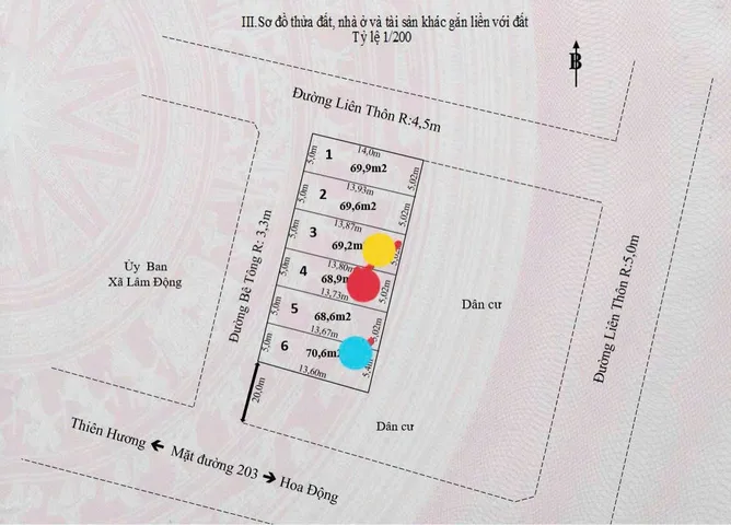Bán đất 68.8m² ngang 5m giá 2.05 tỷ tại Lâm Động Thuỷ Nguyên. liên hệ 0362558882