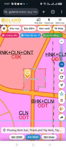 Bán đất 18614.2m² ngang 50m giá 144 tỷ tại  khu phố 2, Phường Tân Ninh