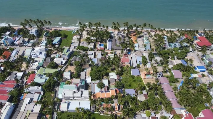 Bán 887m thổ cư view biển mặt tiền Hoà Bình, hàm tiến
