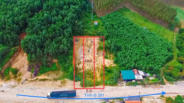 Bán đất 250m² ngang 5m giá 850 triệu tại Xã Tuấn Đạo Huyện Sơn Động