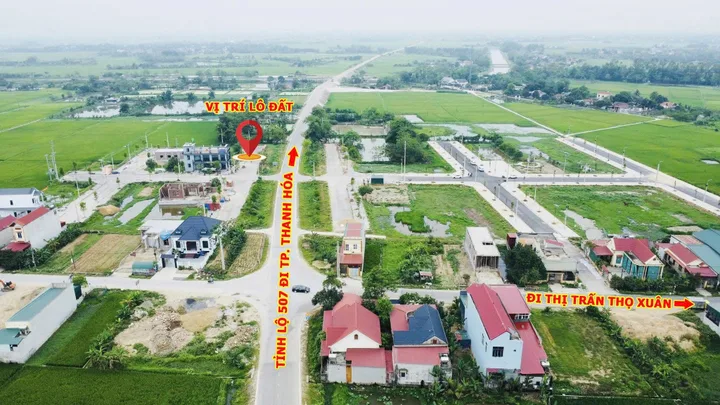 Bán đất 120m² full thổ cư ngang 6m giá 1.4 tỷ tại Xã Thọ Xuân