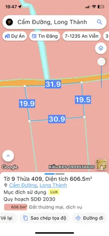 Bán đất 3300m² ngang 31m giá 3.5 tỷ Xã Xuân Đường