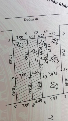 Bán đất Liên Mạc, Bắc Từ Liêm, 251m2, giá 18.8 tỷ