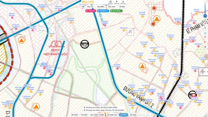 Bán đất 55m² ngang 4m giá 8,5 tỷ MT Vành Đai 2