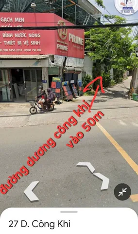 BÁN GẤP 2 LÔ ĐẤT – TÂN HIỆP, 1 SẸC 50M DƯƠNG CÔNG KHI, XÃ HÓC MÔN