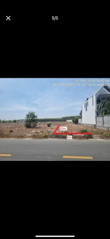 Bán đất 125m² ngang 5m giá 990 triệu Xã Đất Đỏ