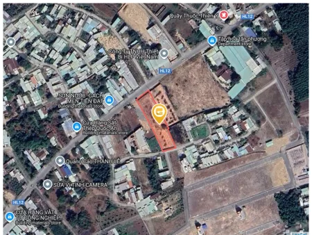 Bán đất 1975.4m² ngang 21m giá 30 tỷ Xã Long Phước