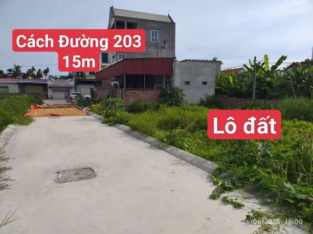Bán Đất 75.6m2 giá 2.5xx tỷ tại Xã Lâm Động Huyện Thuỷ Nguyên Hải Phòng