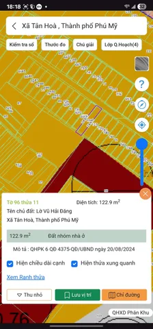 Bán đất 118m² ngang 5m giá 1.35 tỷ Phường Tân Hải
