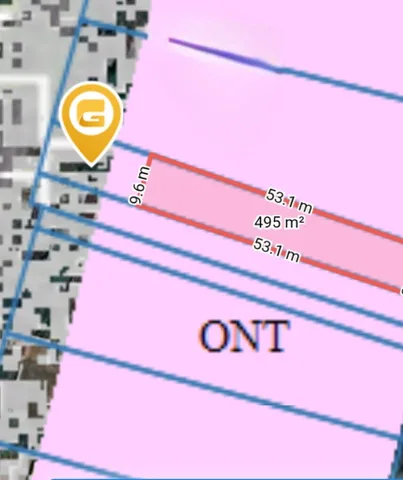 Bán đất 700m² Mặt tiền đường Thanh niên ngang 10m giá 16 tỷ Xã Bà Điểm