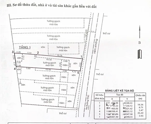 TÂN THỚI NHẤT QUẬN 12 GẦN PHAN VĂN HỚN- 136M2 - NGANG LỚN 5MX26 NỞ HẬU TÀI LỘC- HẺM 5M XE TẢI VÔ NHÀ - CHỈ 8.0x TỶ