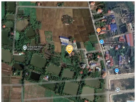 Bán đất 200m² giá 2.6 tỷ, ngõ ô tô,đất trên bìa bao gồm ngõ 45m², tái định cư Hoa Động, Cách 50m tới Hoàng Huy Green River