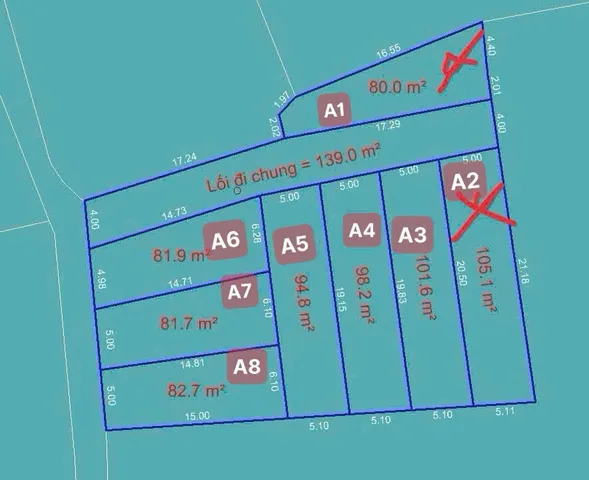 Bán đất 82m² ngang 5m giá 1 tỷ Xã Bình Nguyên