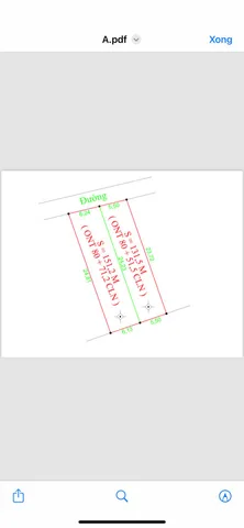 Bán đất 131m² ngang 6.25m giá 2.7 tỷ Xã Bình Xuyên