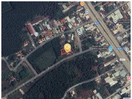 Bán đất 580.2m² ngang 17m giá 5 tỷ Xã Long Phước