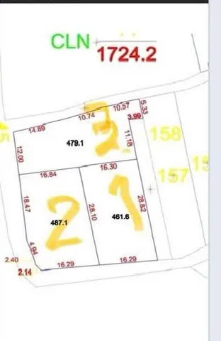 Bán đất 479,1m² ngang 12m giá 1.5 tỷ Xã Hòa Hiệp