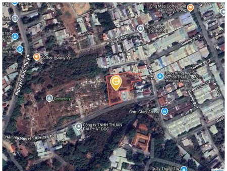 Bán đất 2643.6m² giá 26.44 tỷ Phường Phú Lợi