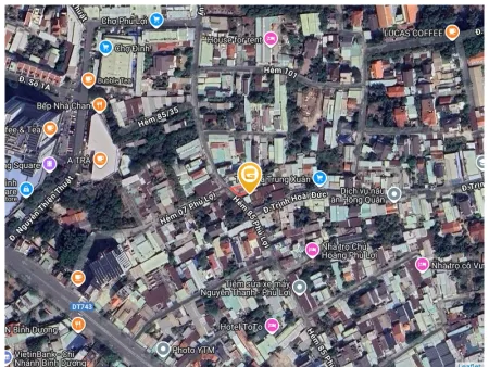 Bán đất 124m² giá 6 tỷ Phường Phú Lợi