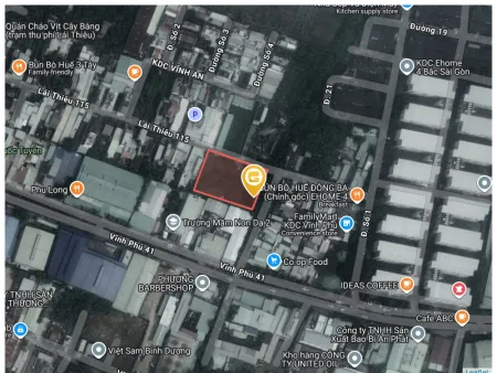 Bán đất 2332.9m² giá 15 tỷ Phường Lái Thiêu