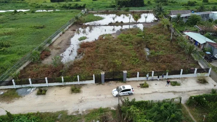 Bán gấp lô đất mặt tiền đường bê tông xe ô tô – xã Trung An, Củ Chi – DT 4.379m², giá 2,85 triệu/m².